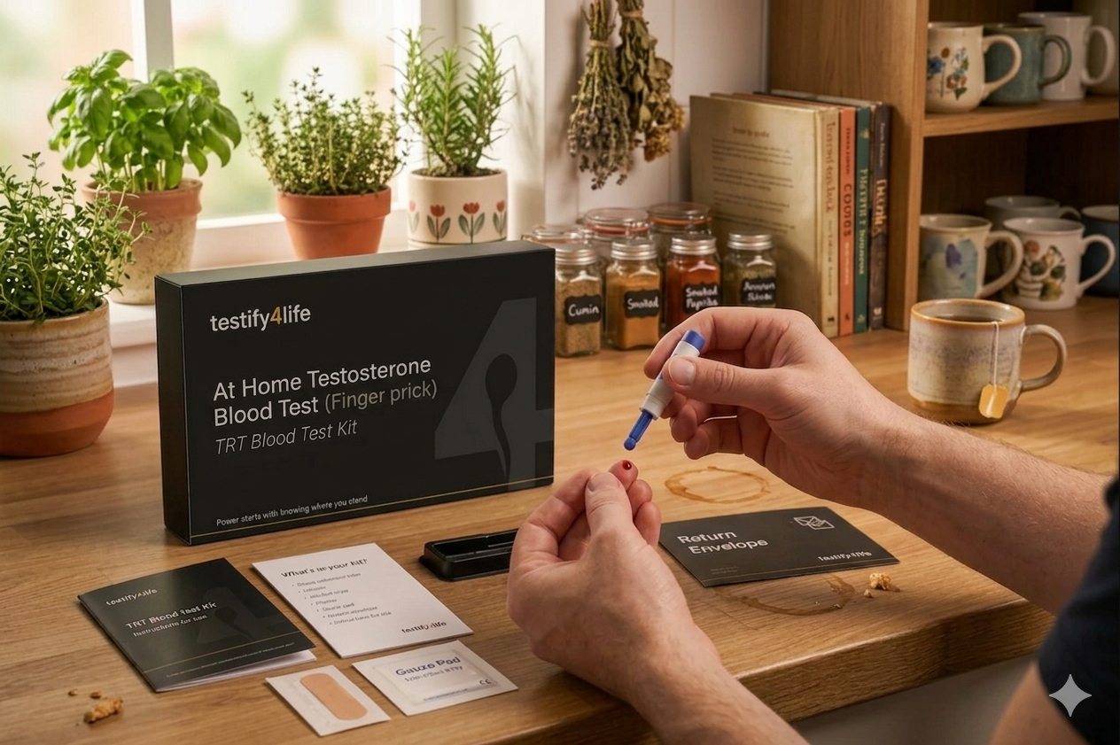 At Home Testosterone Blood Test