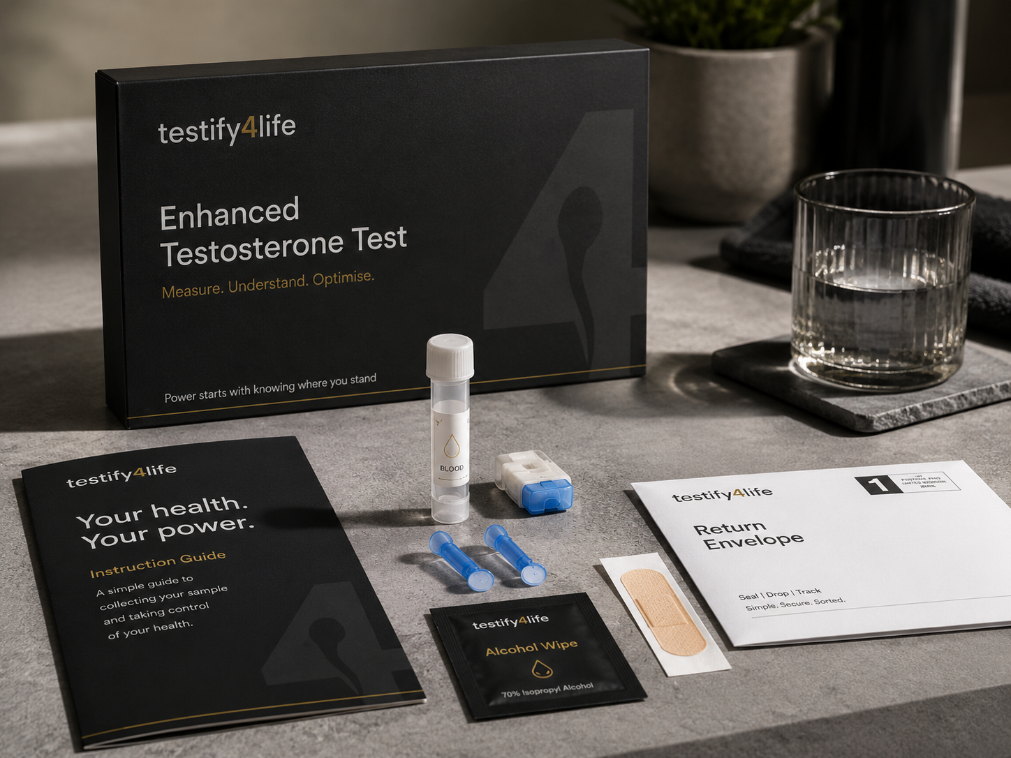 Enhanced Testosterone Test at Clinic