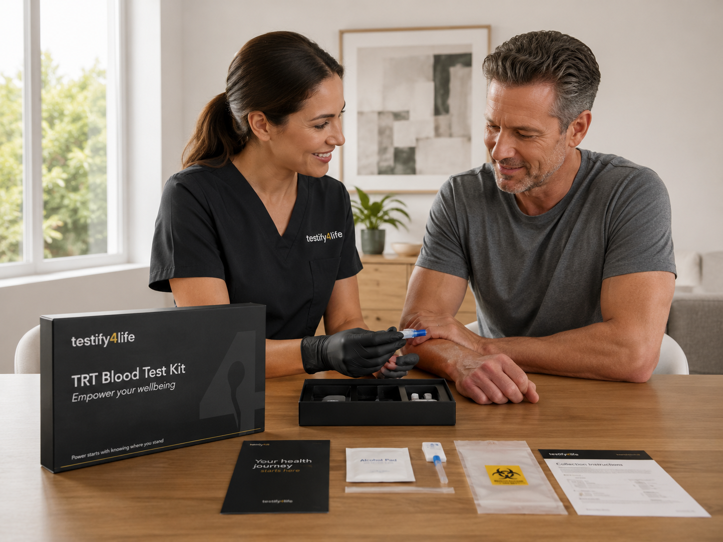 Enhanced Testosterone Test at Clinic