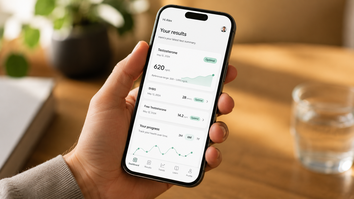 Track your results online